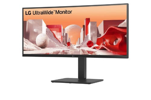 LG 34BA75QE-B computer monitor 34" 3440 x 1440 pixels Wide Quad HD LCD Black