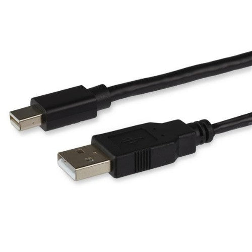 StarTech.com MDP2DVID2 video cable adapter 14.1" (0.358 m) Mini DisplayPort + USB Type-A DVI-I Black