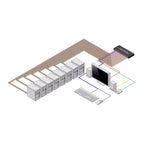 StarTech.com CK4-D108C KVM switch Black