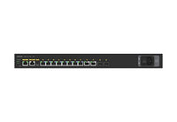 NETGEAR GSM4212P Managed L2/L3 Gigabit Ethernet (10/100/1000) Power over Ethernet (PoE) 1U Black