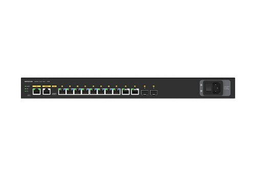 NETGEAR GSM4212P Managed L2/L3 Gigabit Ethernet (10/100/1000) Power over Ethernet (PoE) 1U Black