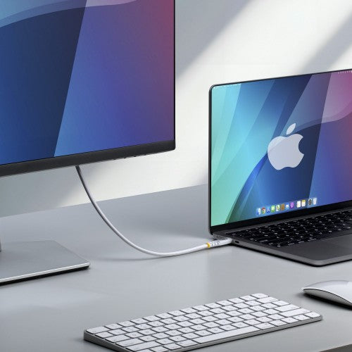 StarTech.com CC2M20GUSB4TPW USB cable USB4 Gen 2x2 78.7" (2 m) USB C White