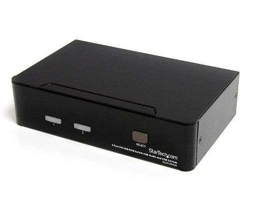 StarTech.com SV231DVIUA KVM switch Black