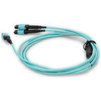 AddOn Networks ADD16FMPO4M6M5OM4P fiber optic cable 236.2" (6 m) MPO-16 4x MPO LOMM OM4 Aqua color