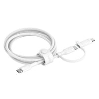 Belkin BoostCharge Pro USB cable USB 2.0 59.1" (1.5 m) USB C USB C/Lightning White