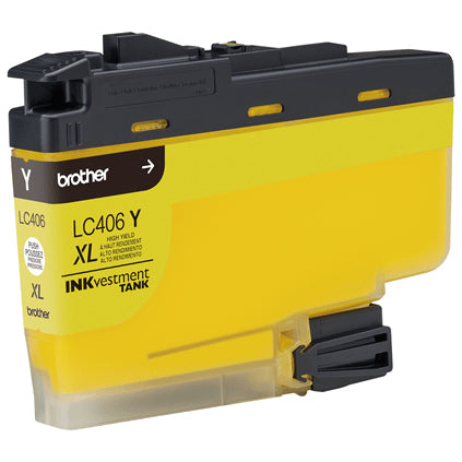 Brother LC406XLYS ink cartridge 1 pc(s) Original High (XL) Yield Yellow