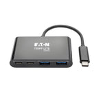 Tripp Lite U460-004-2A2CB interface hub USB 3.2 Gen 2 (3.1 Gen 2) Type-C 5000 Mbit/s Black