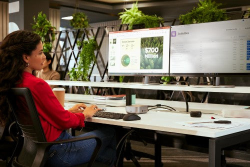 HP 725 Multi-Device Rechargeable Wireless Keyboard and Mouse Combo