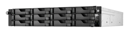 Asustor LOCKERSTOR 12R Pro Gen2 NAS Desktop AMD Ryzen™ 7 7745 16 GB DDR5 0 TB Black, Steel