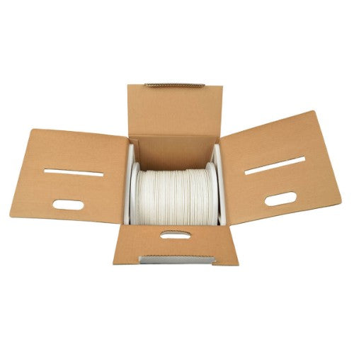 Tripp Lite N222-01K-WH networking cable White 12000" (304.8 m) Cat6 U/UTP (UTP)