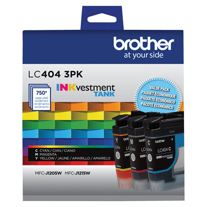 Brother LC4043PKS ink cartridge 1 pc(s) Original Standard Yield Cyan, Magenta, Yellow
