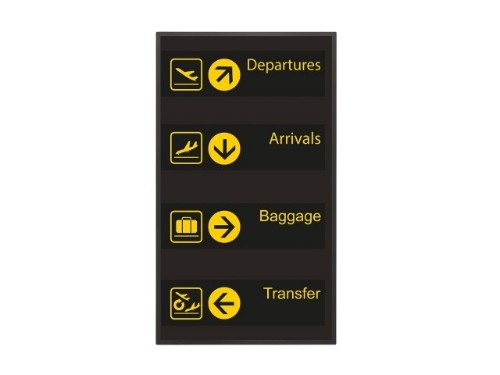 Sharp PN-HS501 signage display Digital signage flat panel 50" TFT 700 cd/m² 4K Ultra HD Black 24/7