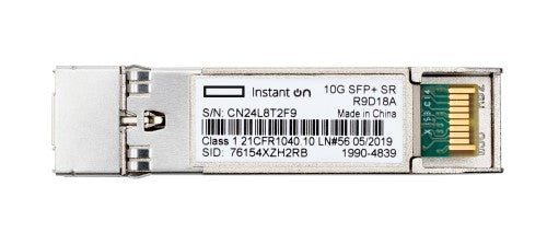 HPE Aruba Networking Networking Instant On 10G SFP+ LC SR 300m OM3 MMF Transceiver