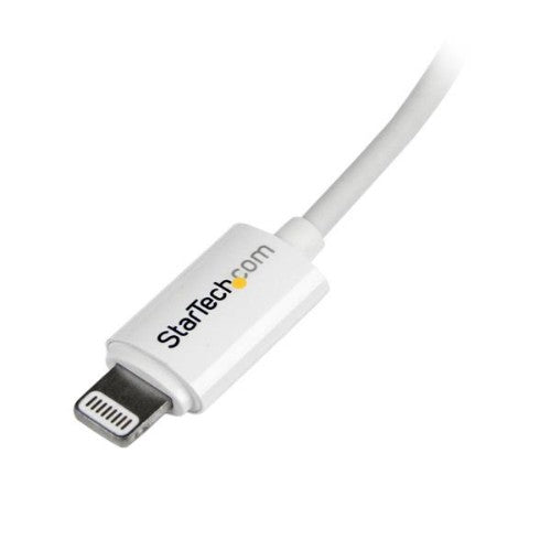 StarTech.com USBLT2MW lightning cable 78.7" (2 m) White