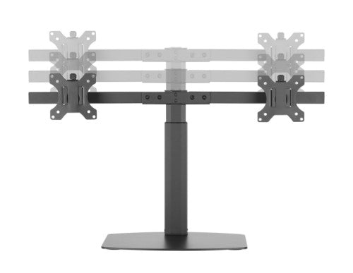 Amer Mounts 2EZH monitor mount / stand 27" Black Desk