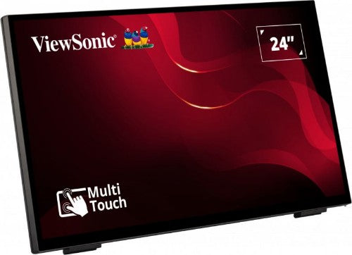 Viewsonic TD2465 signage display Interactive flat panel 24" LED 250 cd/m² Full HD Black Touchscreen
