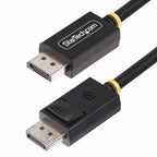 StarTech.com DP21-3M-DP40-CABLE DisplayPort cable 118.1" (3 m) Black