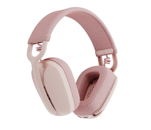 Logitech 981-001258 headphones/headset Wireless Head-band Calls/Music Bluetooth Rose