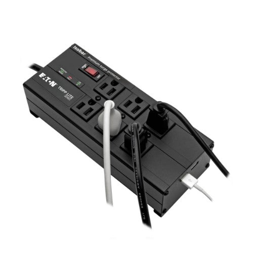 Tripp Lite IBAR6ULTRAUSBB surge protector Black 6 AC outlet(s) 110 - 125 V 120.1" (3.05 m)