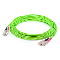 AddOn Networks ADD-SC-SC-10M5OM5 InfiniBand/fibre optic cable 393.7" (10 m) OFNR Green