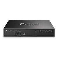 TP-Link VIGI NVR1004H-4P network video recorder Black