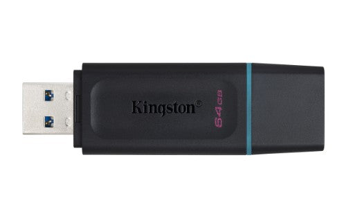 Kingston Technology DataTraveler Exodia USB flash drive 64 GB USB Type-A 3.2 Gen 1 (3.1 Gen 1) Black, Turquoise