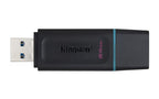 Kingston Technology DataTraveler Exodia USB flash drive 64 GB USB Type-A 3.2 Gen 1 (3.1 Gen 1) Black, Turquoise