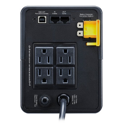 APC BVK750M2 uninterruptible power supply (UPS) Line-Interactive 0.75 kVA 410 W 4 AC outlet(s)