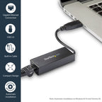 StarTech.com USB31000S network card Ethernet 5000 Mbit/s