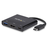 StarTech.com CDP2HDUACP laptop dock/port replicator Wired USB 3.2 Gen 1 (3.1 Gen 1) Type-C Black