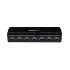 StarTech.com ST7300USB3B interface hub USB 3.2 Gen 1 (3.1 Gen 1) Type-B 5000 Mbit/s Black