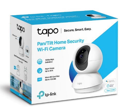 TP-Link Tapo C200 Spherical IP security camera Indoor 1920 x 1080 pixels Ceiling