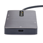 StarTech.com 120B-USBC-MULTIPORT laptop dock/port replicator Wired USB 3.2 Gen 1 (3.1 Gen 1) Type-C Gray