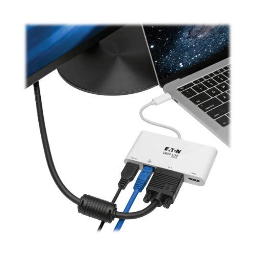 Tripp Lite U444-06N-HV4GU USB graphics adapter White