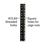 Tripp Lite SRW10USG rack cabinet 10U Wall mounted rack Black