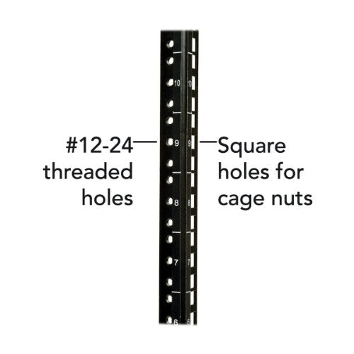 Tripp Lite SRW10USG rack cabinet 10U Wall mounted rack Black