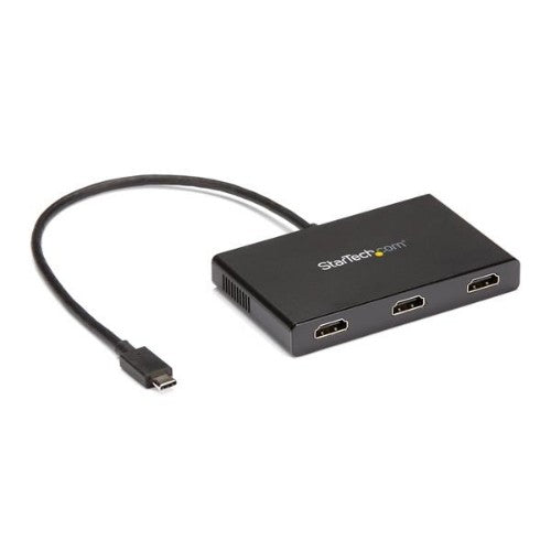 StarTech.com MSTCDP123HD USB graphics adapter 3840 x 2160 pixels Black