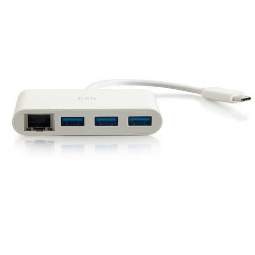 C2G 29746 laptop dock/port replicator USB 3.2 Gen 1 (3.1 Gen 1) Type-C White