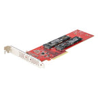 StarTech.com DUAL-M2-PCIE-CARD-B interface cards/adapter Internal M.2