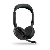 Jabra Evolve2 65 Flex Headset Wired & Wireless Head-band Office/Call center Bluetooth Black
