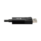 Tripp Lite U444-003-DP-BE USB graphics adapter 3840 x 2160 pixels Black