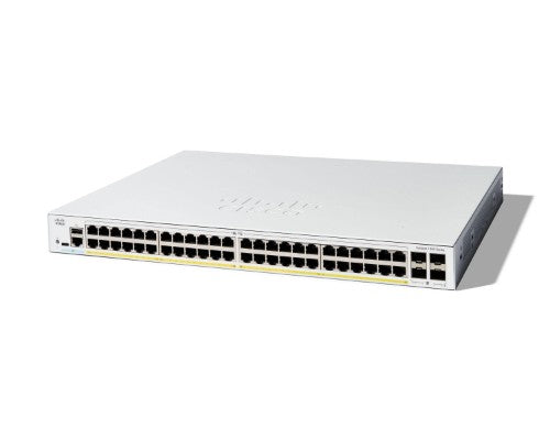 Cisco Catalyst 1300 Managed L2/L3 Gigabit Ethernet (10/100/1000) Power over Ethernet (PoE) Gray