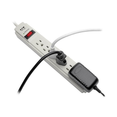 Tripp Lite TLP615 surge protector White 6 AC outlet(s) 120 V 179.9" (4.57 m)
