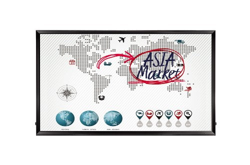 LG 86TR3D-B signage display Interactive flat panel 86" LCD Wi-Fi 410 cd/m² 4K Ultra HD Black Touchscreen WebOS