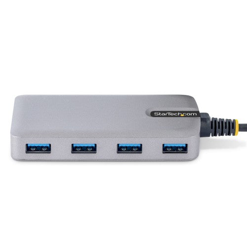 StarTech.com 5G4AB-USB-C-HUB interface hub USB 3.2 Gen 1 (3.1 Gen 1) Type-C 5000 Mbit/s Gray