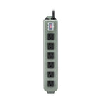 Tripp Lite UL24CB-15 surge protector Black, Gray 6 AC outlet(s) 120 V 180" (4.57 m)