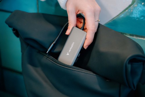 Verbatim 32157 interface hub USB 3.2 Gen 1 (3.1 Gen 1) Type-C 5000 Mbit/s Gray