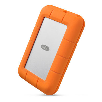 LaCie Rugged RAID Pro external hard drive 4 TB USB Type-C 3.2 Gen 1 (3.1 Gen 1) Gray, Orange