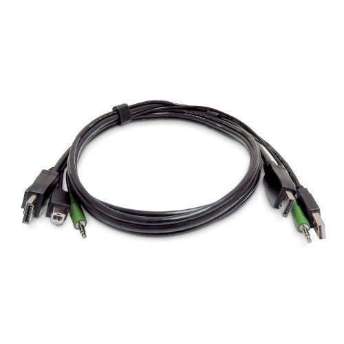 StarTech.com SKDPMMKVM06-TAA KVM cable Black 70.9" (1.8 m)