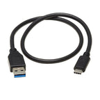 Tripp Lite U428-20N USB cable USB 3.2 Gen 1 (3.1 Gen 1) 19.7" (0.5 m) USB C USB A Black